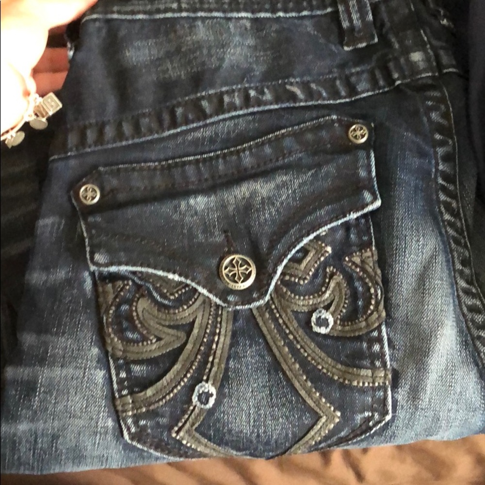 Blake affliction black premium straight jeans